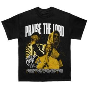 Asap Rocky Skepta Praise The Lord Album Music Rap T Shirt